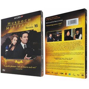 Murdoch Mysteries Season 16 DVD for 2023 5 discs New Sealed USA region 1